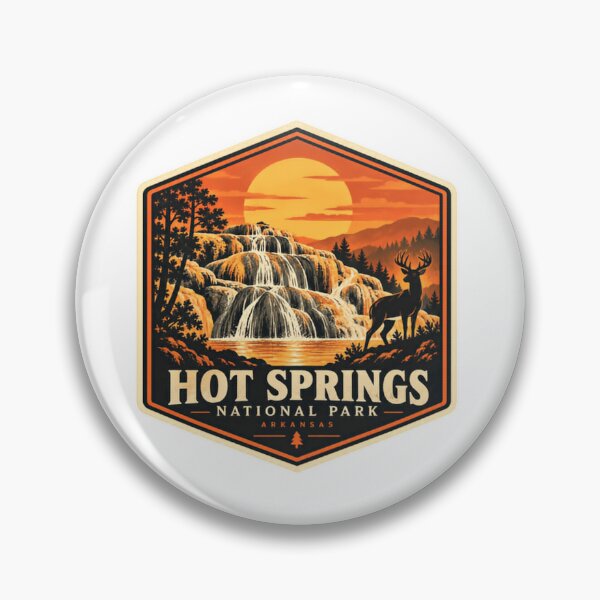 Item preview, Hot Springs National Park Arkansas Traveler Souvenir Hiker designed and sold by Simsimah26Parks.