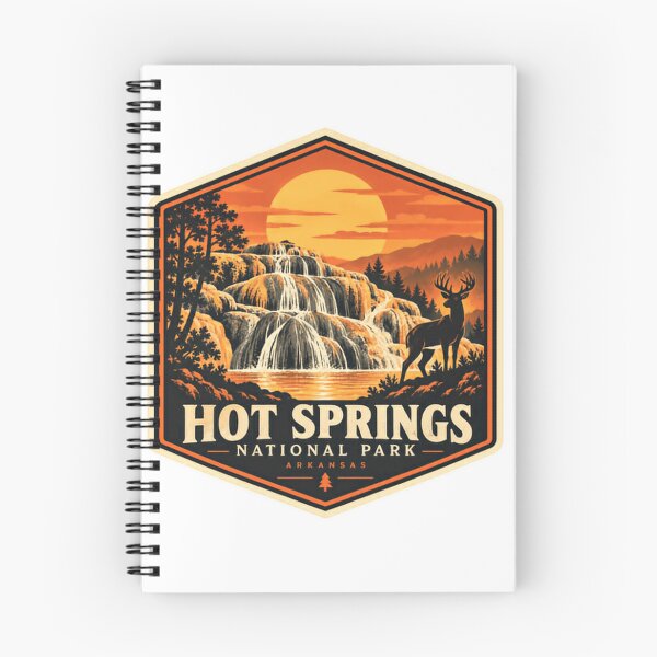 Item preview, Hot Springs National Park Arkansas Traveler Souvenir Hiker designed and sold by Simsimah26Parks.