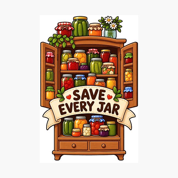 Item preview, Save Every Jar Cute Balkan Household Humor designed and sold by OfficialBalkan.
