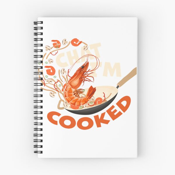 Item preview, Chat I’m Cooked Funny Shrimp Stir Fry Design Performance T-Shirt designed and sold by Magoya Store ⭐⭐⭐⭐⭐.