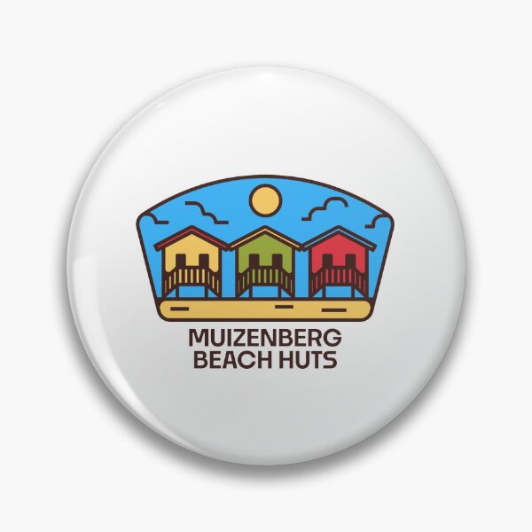 Item preview, Muizenberg Beach Huts South Africa Travel Landmark Vacation Souvenir designed and sold by Star3NowForMe.