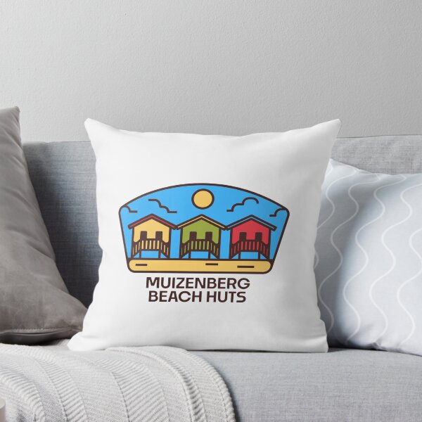 Item preview, Muizenberg Beach Huts South Africa Travel Landmark Vacation Souvenir designed and sold by Star3NowForMe.