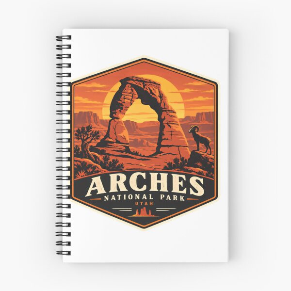 Item preview, Arches National Park Utah National Park Travel Outdoors Hiker Souvenir designed and sold by Simsimah26Parks.
