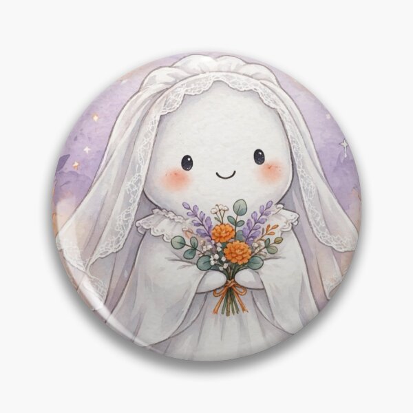 Item preview, Spooky Bride Shirt – Cute Ghost Bridal Halloween Wedding Tee designed and sold by KERK Art and Design.