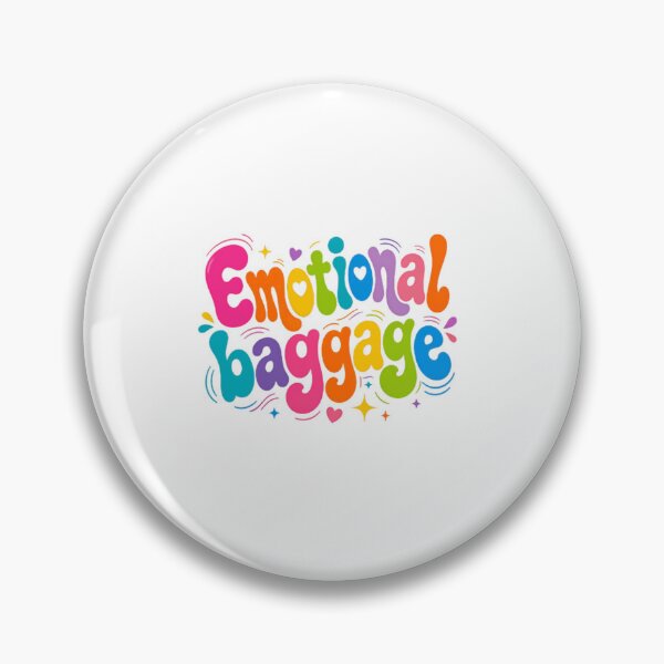 Item preview, Emotional Baggage Relatable Personality Mental Health Humor designed and sold by SkeletonsDanger.