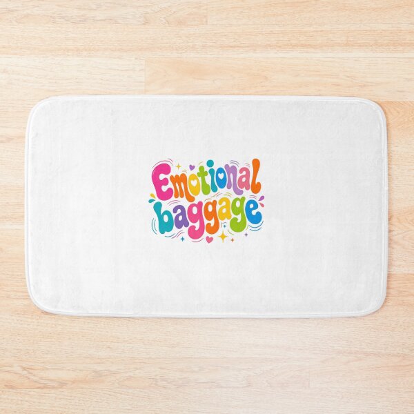 Item preview, Emotional Baggage Relatable Personality Mental Health Humor designed and sold by SkeletonsDanger.