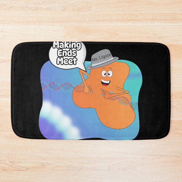 Item preview, Mr Ligase Making Ends Meet DNA Science Pun designed and sold by MARIAHACHECO.