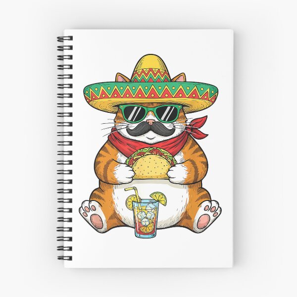 Item preview, Cat Eating Tacos - Taco Lover Mexican Food Cinco de Mayo T-Shirt designed and sold by Badriiiii.