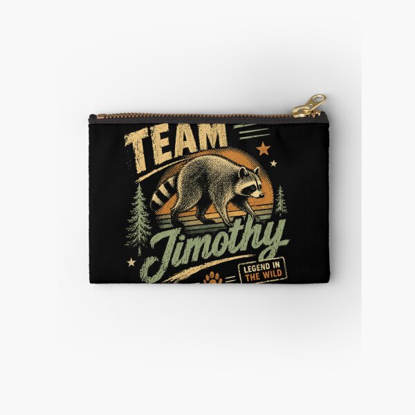 Item preview, Team Timothy Raccoon Legend In The Wild Nature Wildlife Fan designed and sold by RetroMini2026.