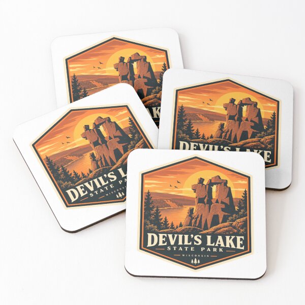 Item preview, Devil's Lake State Park Wisconsin Travel Hiking Camping Outdoors designed and sold by Simsimah26Parks.