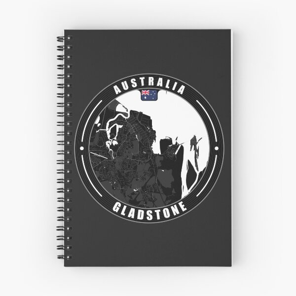 Item preview, Gladstone Australia City Map  designed and sold by Thistle-TShop.