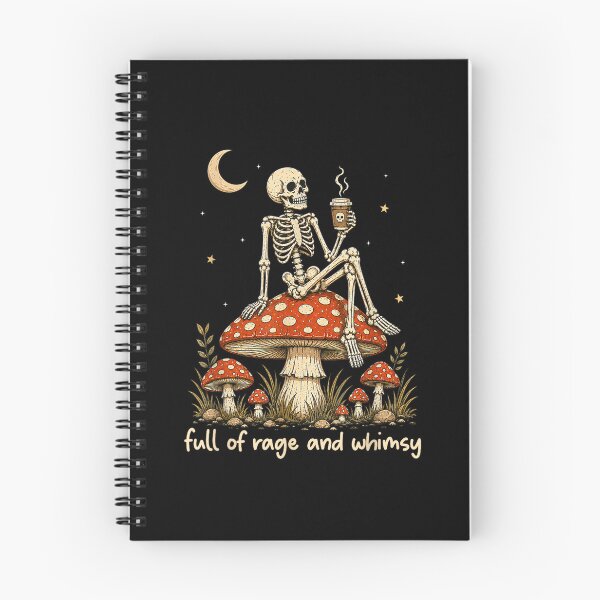 Item preview, Full of Rage and Whimsy Skeleton Mushroom Halloween Costume designed and sold by PonyRoniku.