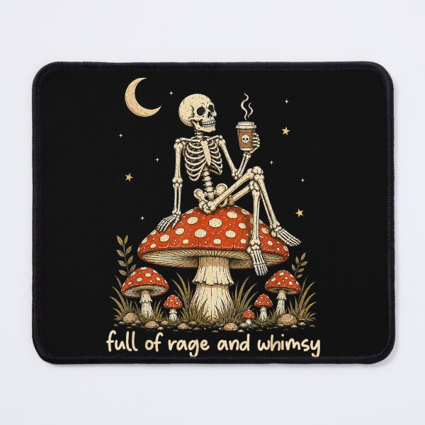 Item preview, Full of Rage and Whimsy Skeleton Mushroom Halloween Costume designed and sold by PonyRoniku.