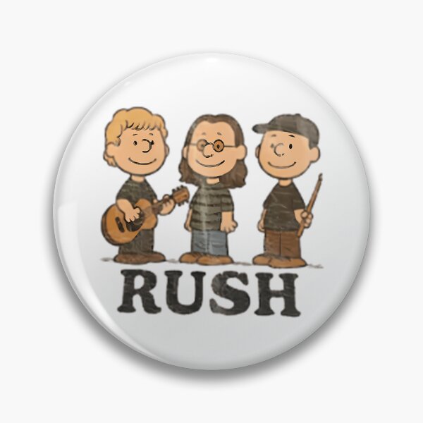 Item preview, Rush Band Peanuts Style Baby Tee Vintage Rock Band Tee Cartoon Rush Fan Girl designed and sold by MissAshtyn.