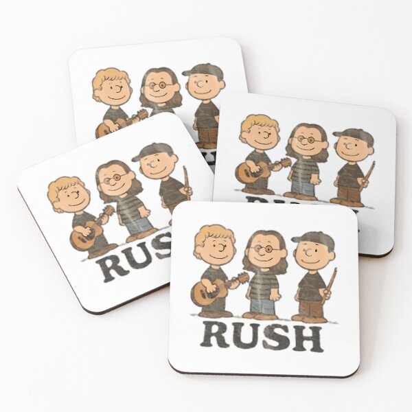 Item preview, Rush Band Peanuts Style Baby Tee Vintage Rock Band Tee Cartoon Rush Fan Girl designed and sold by MissAshtyn.