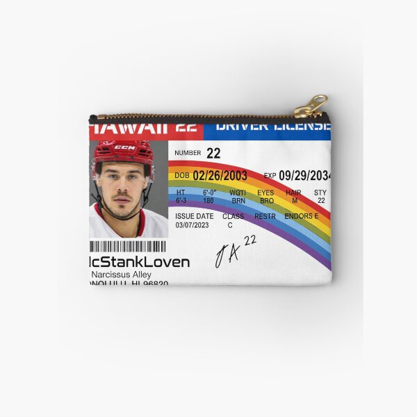 Item preview, McStankLoven Hawaii Driver License Hockey Parody designed and sold by MARIAHACHECO.