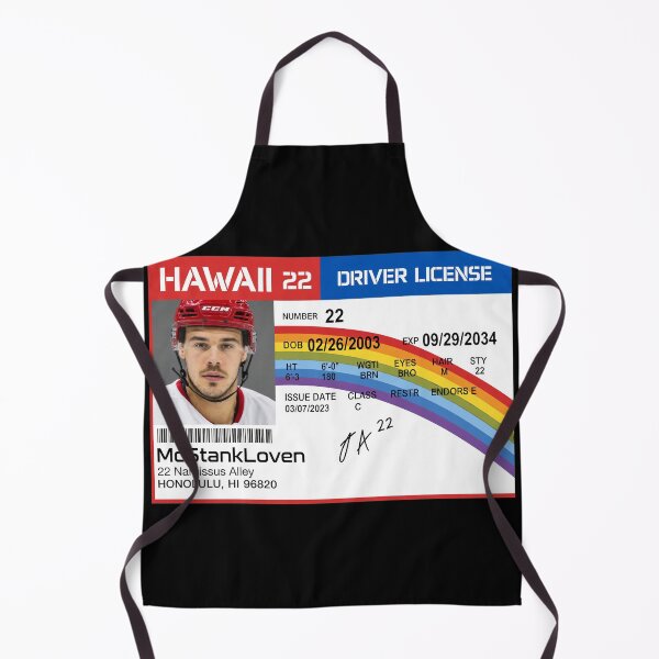 Item preview, McStankLoven Hawaii Driver License Hockey Parody designed and sold by MARIAHACHECO.