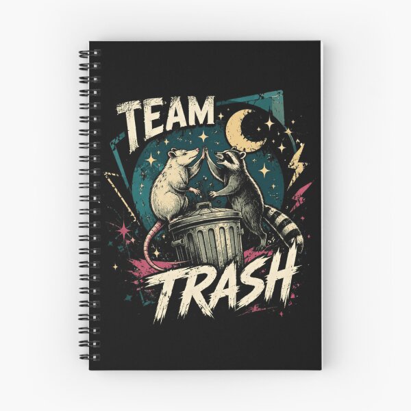 Item preview, Team Trash Opossum Raccoon Funny Urban Wildlife Animal designed and sold by JonesFlora2025.