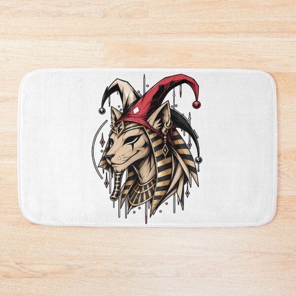 Item preview, Grinning Sphinx wearing a jester's cap designed and sold by Jester-Store.
