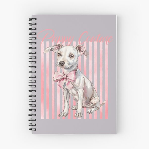 Item preview, Puppy Couture Black Script Bow Dog Fashion Illustration   designed and sold by FaeryNuff.