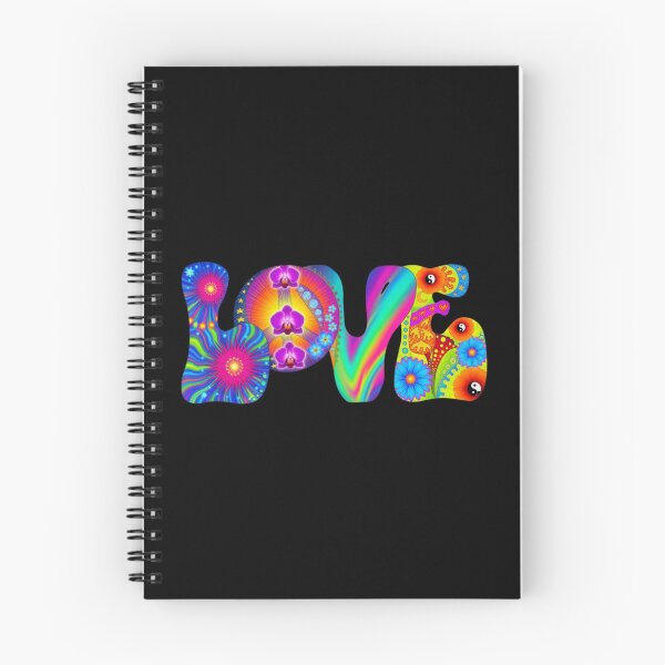 Item preview, Psychedelic LOVE – Colorful Flower Power Retro Art designed and sold by Classic Chaos Creations.