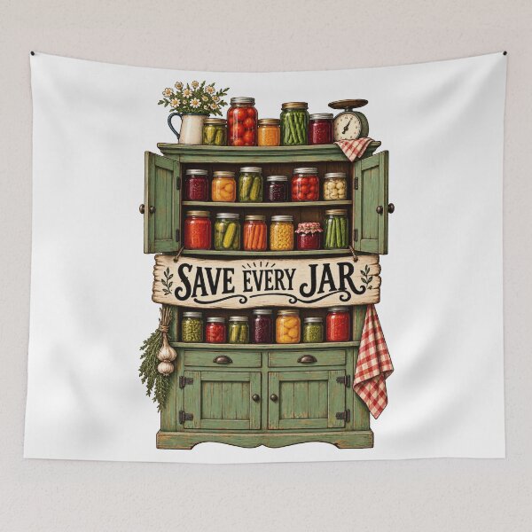 Item preview, Save Every Jar Rustic Balkan Household Humor designed and sold by OfficialBalkan.