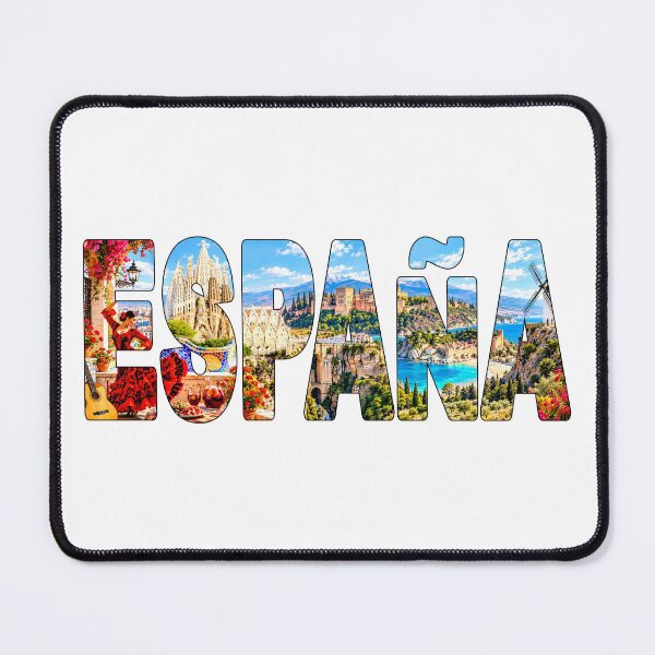 Item preview, ESPANA - Tourist Highlights Souvenir Sticker Shirt Sagrada Familia Flamenco designed and sold by Adam Gormley.