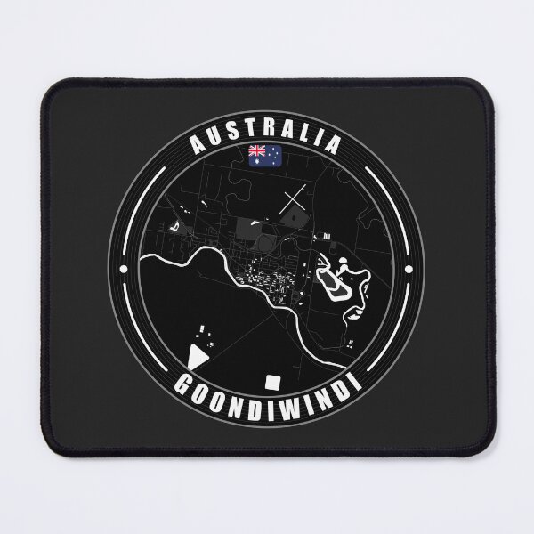 Item preview, Goondiwindi Australia City Map  designed and sold by Thistle-TShop.