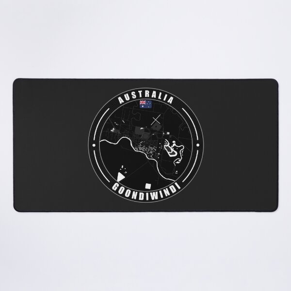 Item preview, Goondiwindi Australia City Map  designed and sold by Thistle-TShop.