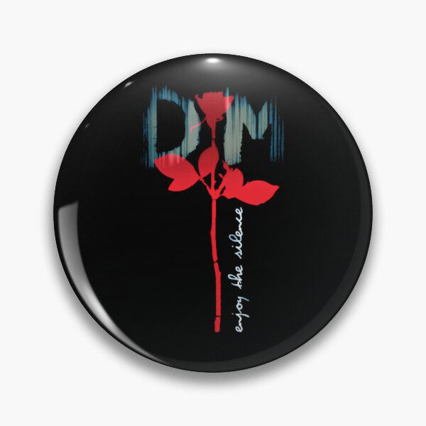 Item preview, Depeche Mode Enjoy The Silence Rose Retro Music Art designed and sold by ArdanaMilsman.