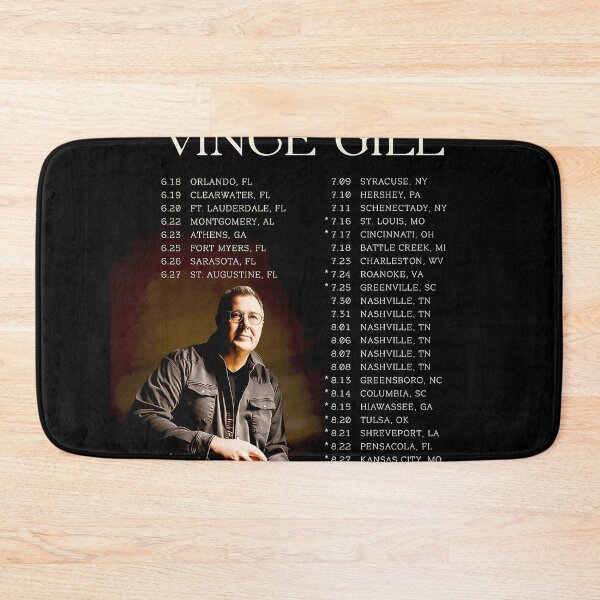 Item preview,  Vince Gill Tour Dates 2026 Manapula designed and sold by The-Egret.