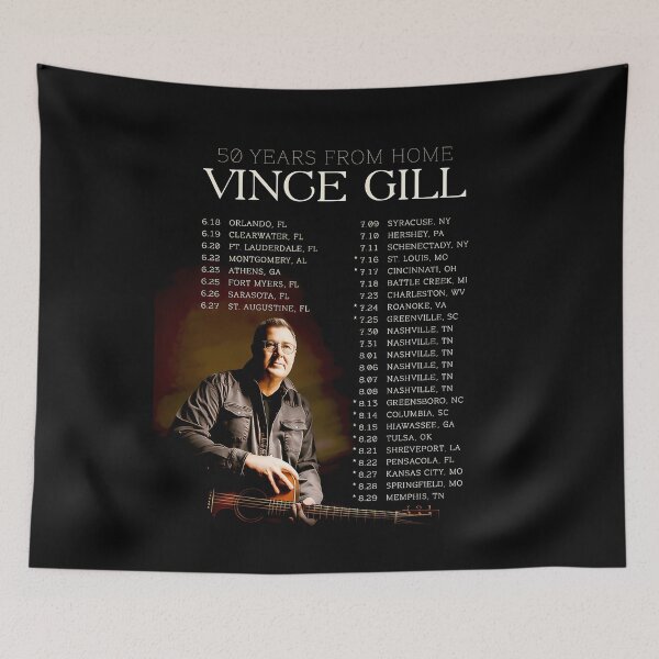 Item preview,  Vince Gill Tour Dates 2026 Manapula designed and sold by The-Egret.
