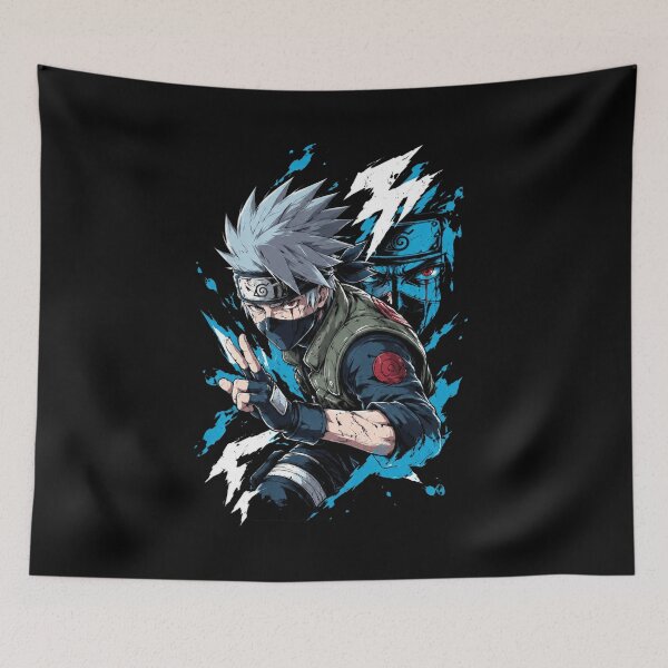 Item preview, Kakashi Vintage Naruto Shippuden Shinra Tensei designed and sold by Kirby376.