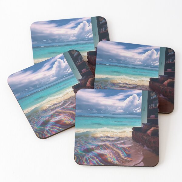 Item preview, Okinawa Beach Melting Into Living Room designed and sold by MongLongStudio.