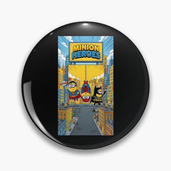 Item preview, Minions Heroes Comic Book  designed and sold by MaxBah.