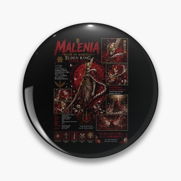 Item preview, Malenia Blade of Miquella Elden Ring designed and sold by PrestonChild.