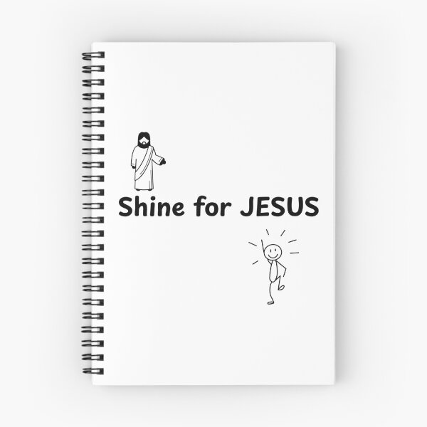 Item preview, Shine for Jesus (Blk) designed and sold by Kennedy Fun Tee's.