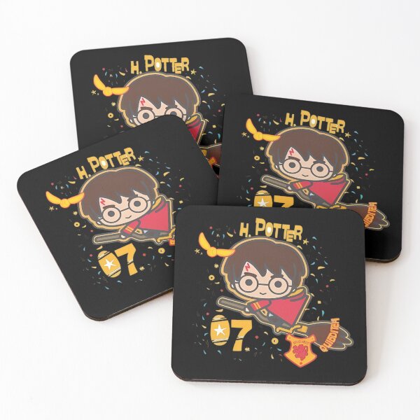 Item preview, Lindo dibujo chibi de Harry Potter como buscador de Quidditch designed and sold by Bomebomst.