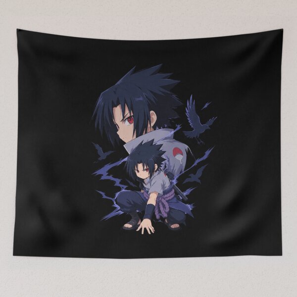 Item preview, Sasuke Hebi Chibi Naruto Shippuden Aesthetic Flying Crows designed and sold by Kirby376.