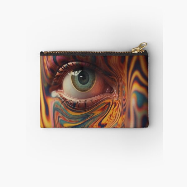 Item preview, Close Up Eye In Swirling Marble Face designed and sold by MongLongStudio.