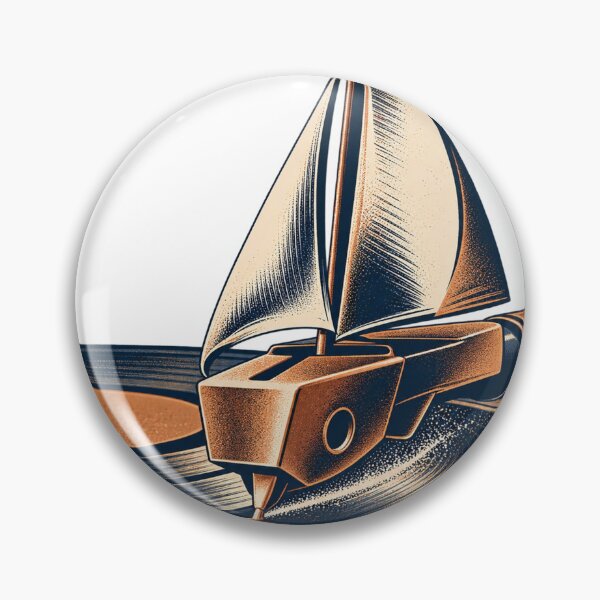 Item preview, Needle Voyage Turntable Sailboat Art designed and sold by S06PMarketing.
