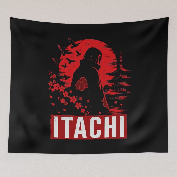 Item preview, Killer Scribble Aesthetic Naruto Shippuden Itachi Uchiha designed and sold by Kirby376.