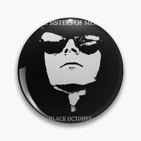 Item preview, The Sisters of Mercy Black October Retro designed and sold by anmutotiza.