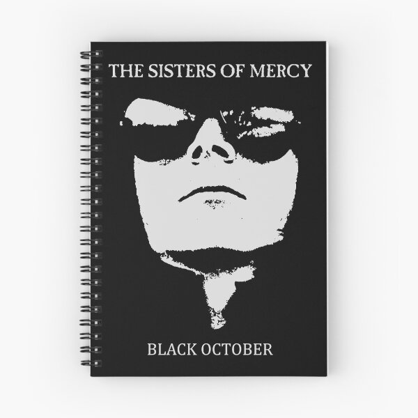 Item preview, The Sisters of Mercy Black October Retro designed and sold by anmutotiza.