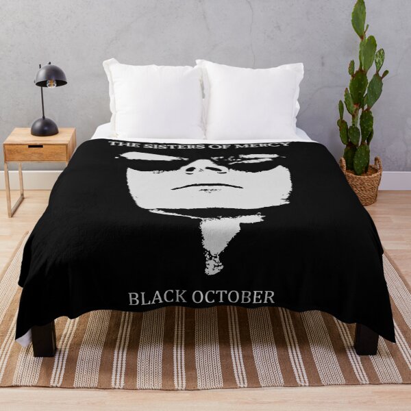 Item preview, The Sisters of Mercy Black October Retro designed and sold by anmutotiza.