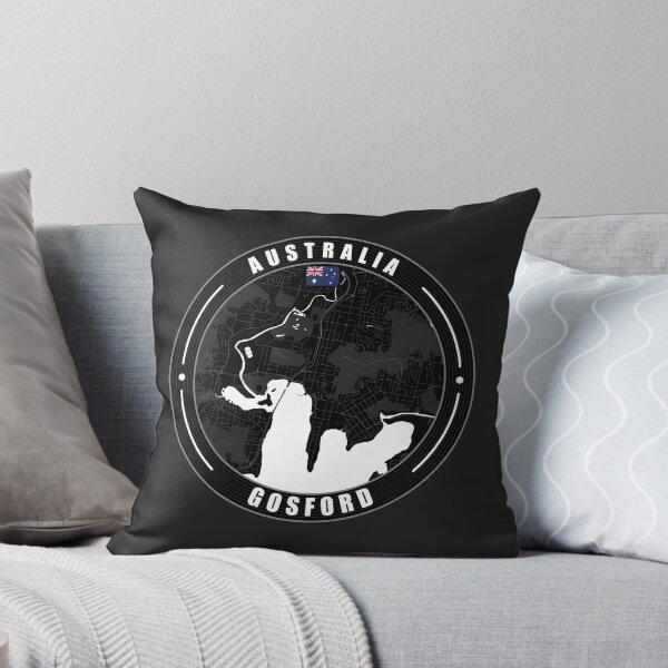 Item preview, Gosford Australia City Map  designed and sold by Thistle-TShop.