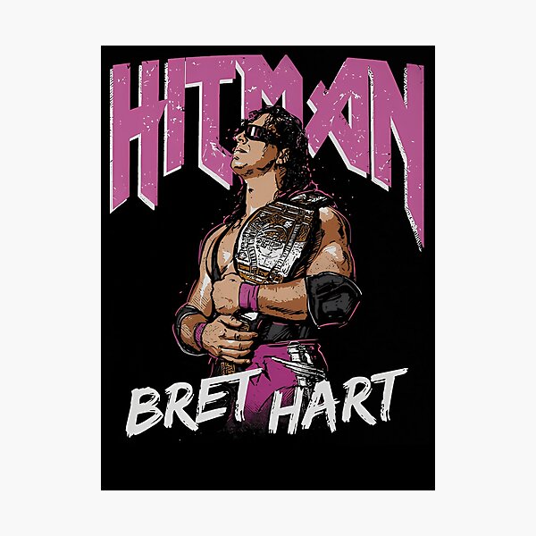 Aperçu de l'œuvre Bret Hart Hitman Pop créée et vendue par henlyamtilzer.