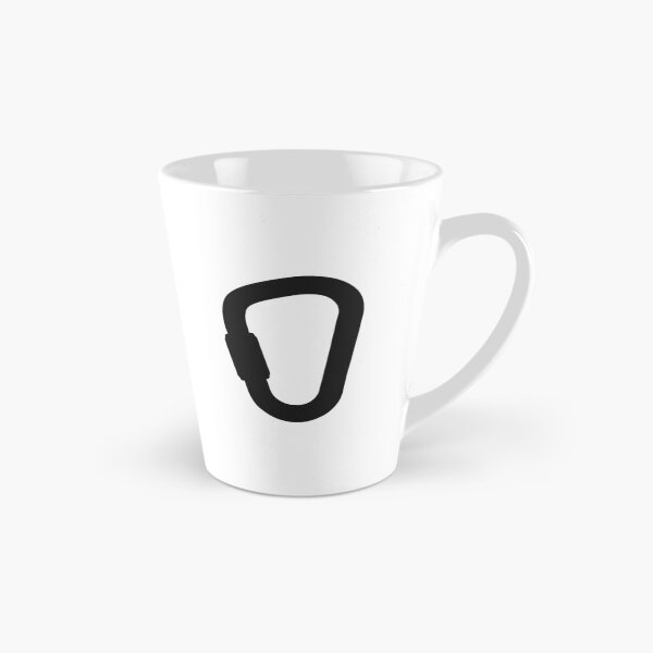 Item preview, Climbing Carabiner Line Icon designed and sold by VectorForge Studio.