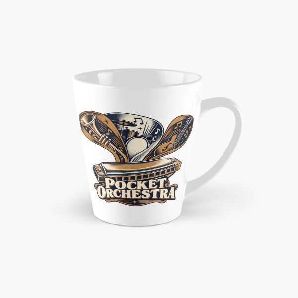 Item preview, Pocket Orchestra Harmonica Music Emblem designed and sold by S06PMarketing.
