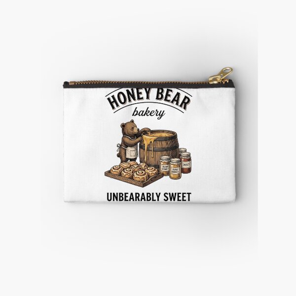 Item preview, Cute Honey Bear Bakery Sweet Treats Vintage Food designed and sold by StickerNestYou.